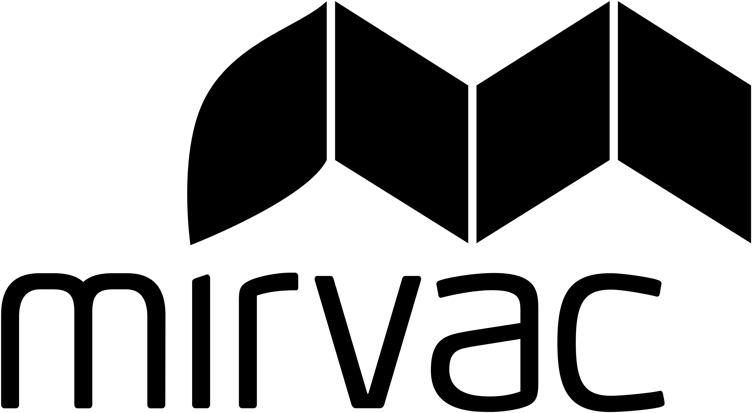 Mirvac logo black