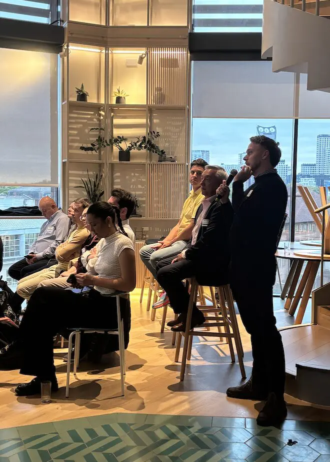 Bueno Analytics Beyond the Meter: Decarbonising Buildings at Scale – London Event Overview bueno event london 2025 Oct audience questions
