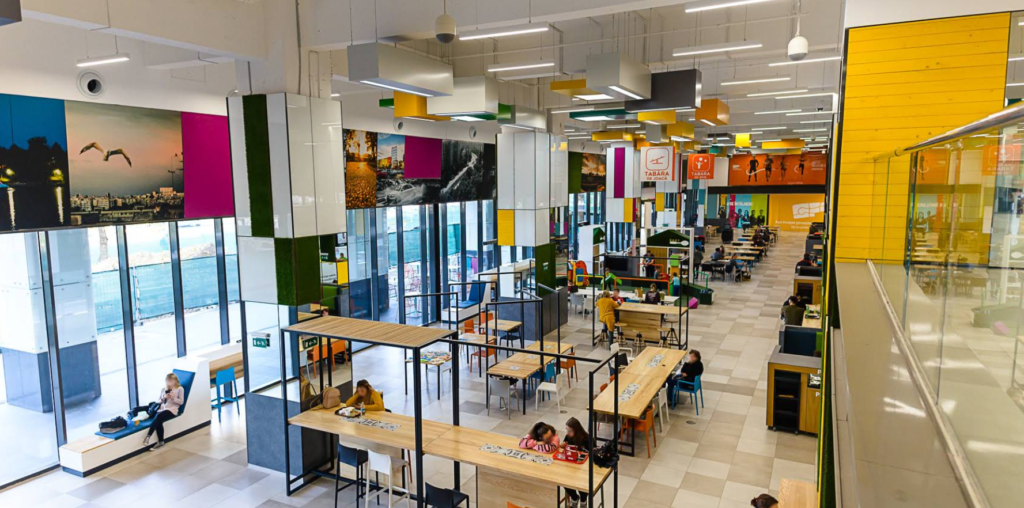Drumul taberelor shopping centre interior image, site of the nhood ceetrus case study with bueno analytics