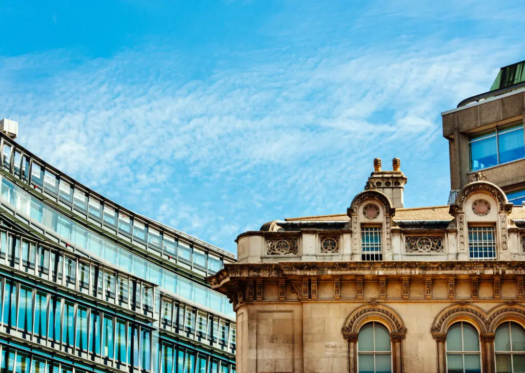 Uk commercial office building london mees rating