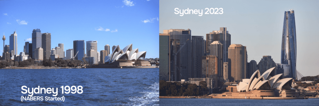 Sydney since Nabers was created