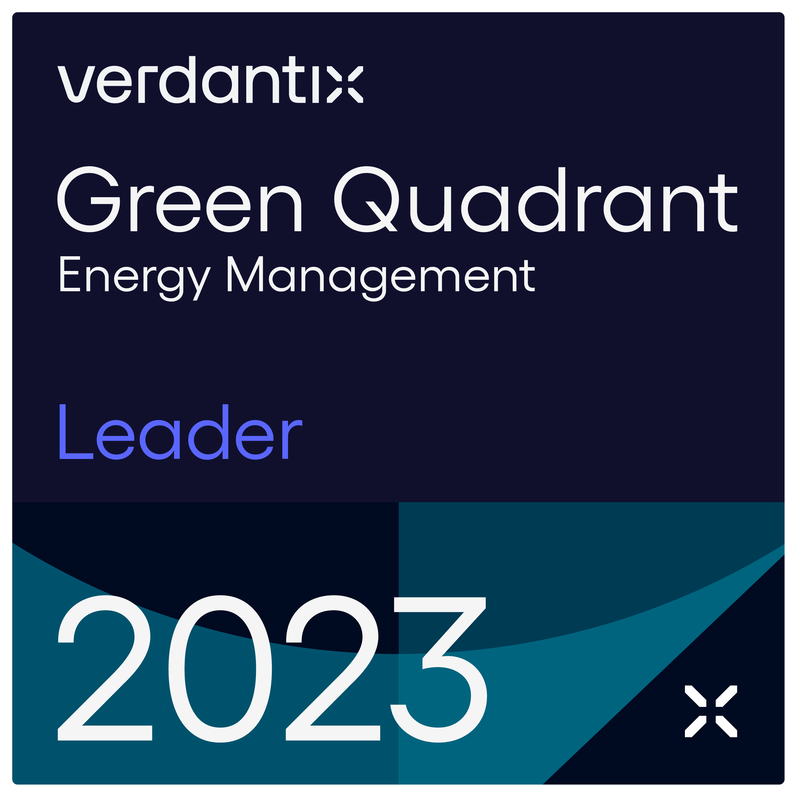 Bueno Analytics Leader Verdantix Green Quadrant Gestion de l'énergie
