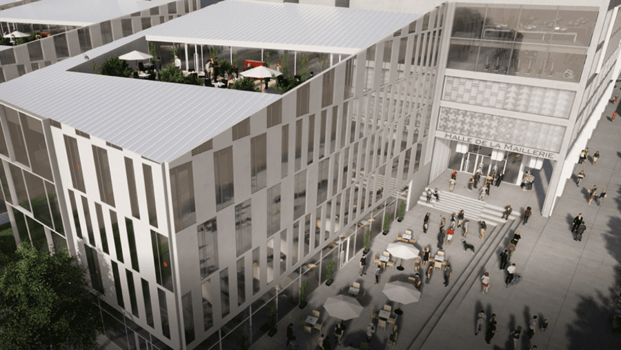 Bueno Nhood Partnership - Near Lille in France, a new mixed-use neighborhood called La Maillerie was designed by nhood with and for those who come or live there.