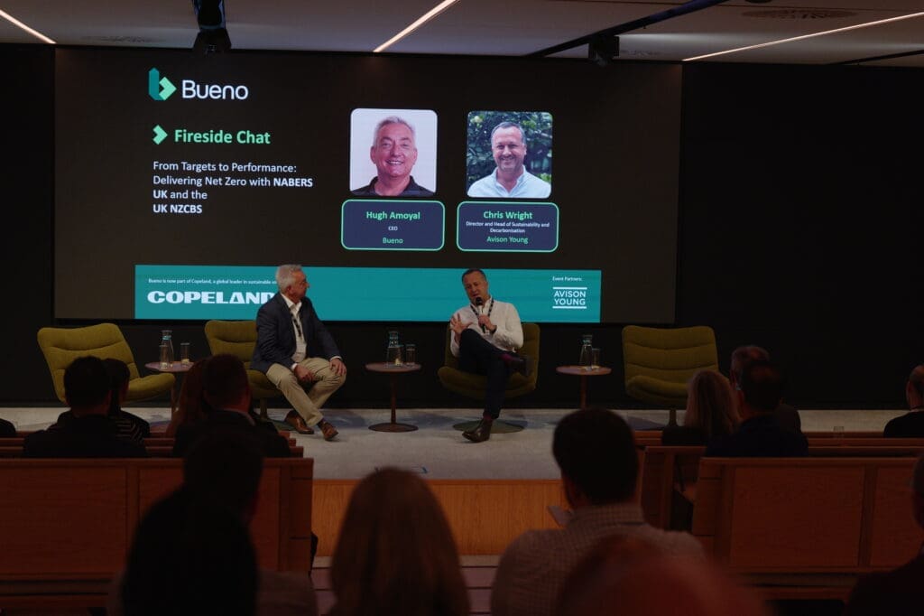 Hugh and chris fireside chat uknzcbs and nabers uk fireside chat at bueno analytics london event