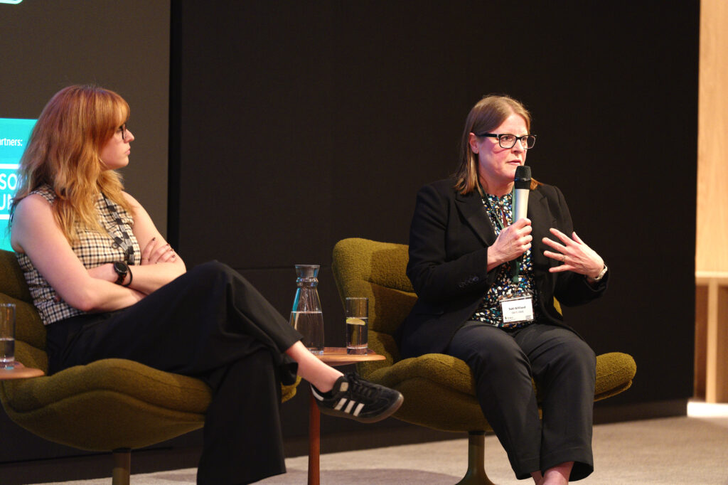 Data-Driven Maintenance UK panel discussion at Bueno Analytics London event Suki Gilliland