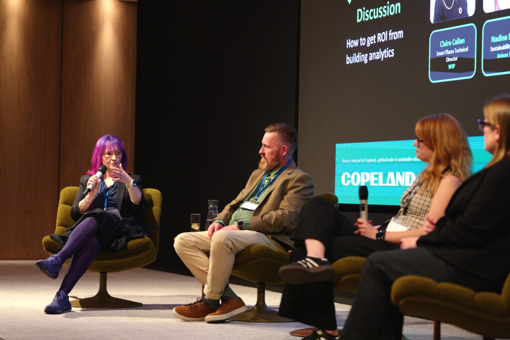Data-Driven Maintenance UK panel discussion at Bueno Analytics London event Claire Callan