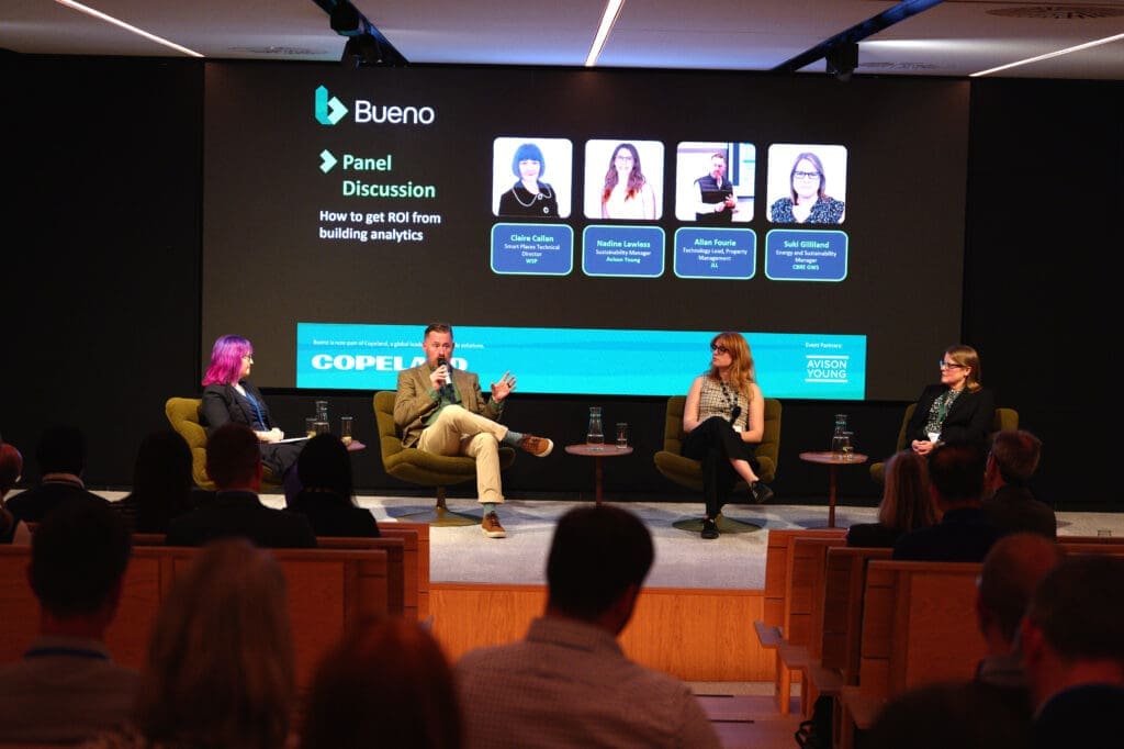Data-driven maintenance uk panel discussion at bueno analytics london event