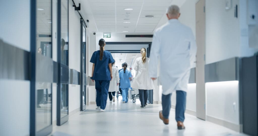 Building analytics for hospitals